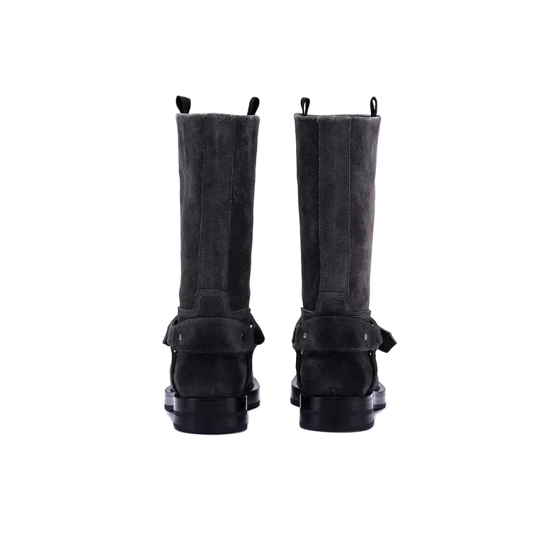 BELLALILY Ankle Boots Women's Black-3