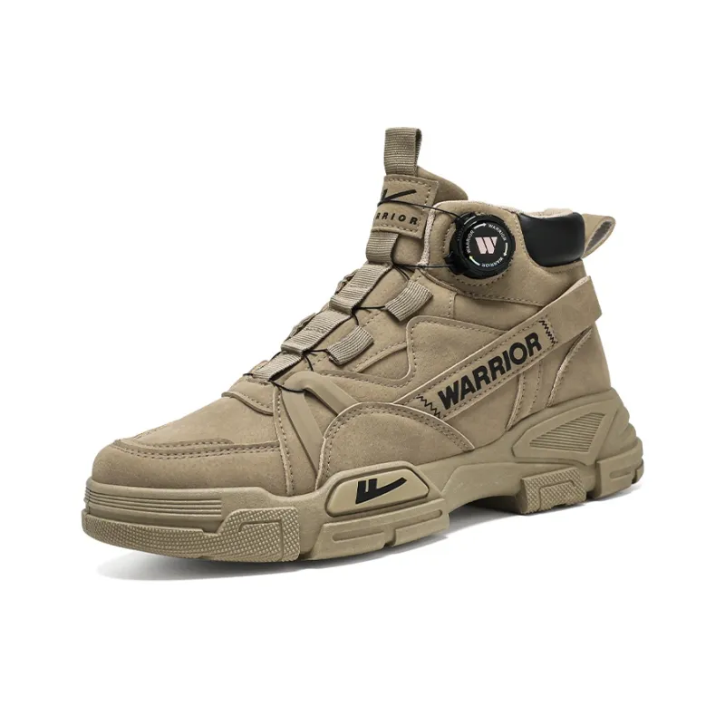 Warrior Ankle Length Martin Boot Men's Khaki-2