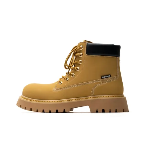 Mule Donkey Short Martin Boot Unisex Yellow