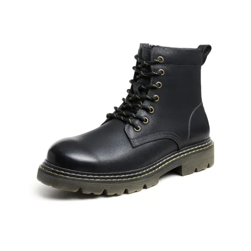 CAMEL Warm Wear-Resistant Height Increasing Short Outdoor Boots Men's