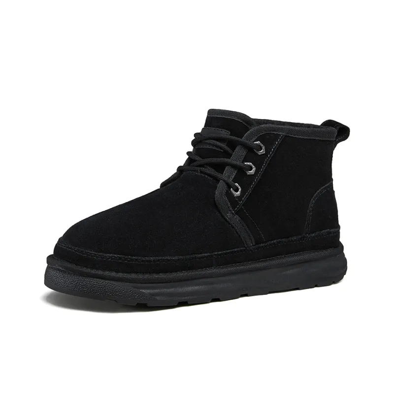 CAMEL Warm And Wear-Resistant Short Snow Boots Men's-1