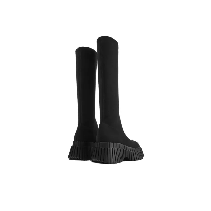 CAMPER 70mm Knitted Platform Boots-3