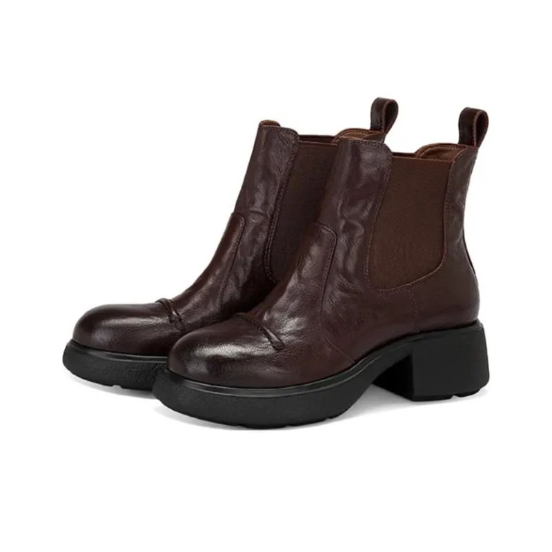 JESSICA SOPHIA Short Chelsea Boots 5cm Women's-4