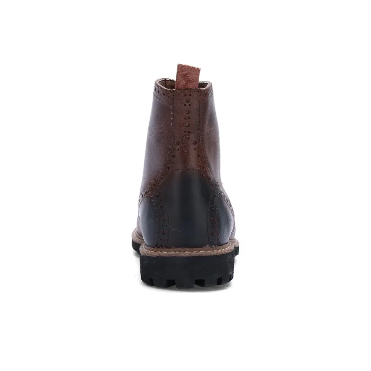 Clarks Short Martin Boot Men's Umber-4