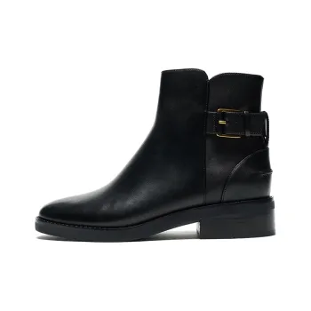 COLE HAAN Short Chelsea Boots Women's Black