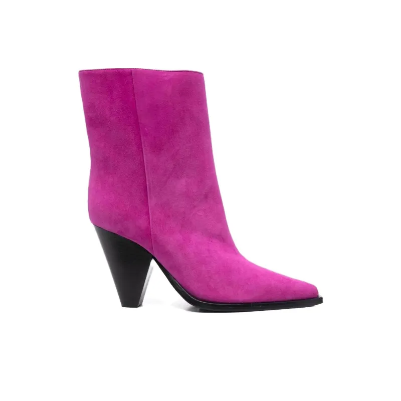 SCAROSSO Emily Suede Boots Women's-1