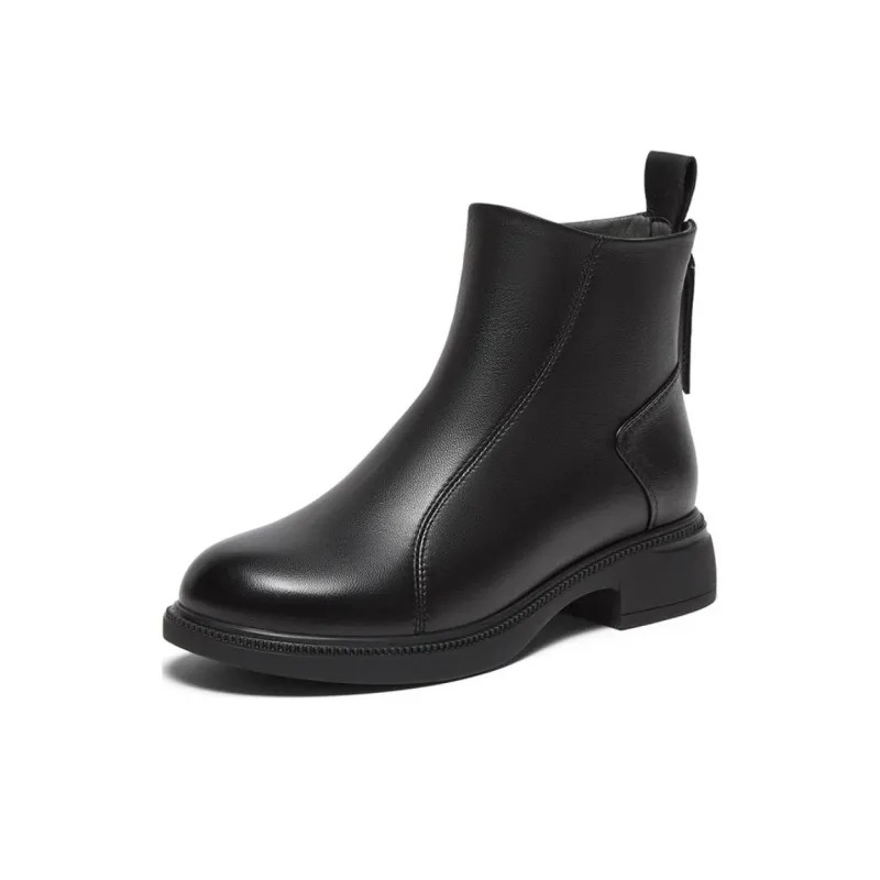 BASTO Ankle Boots Women's Solid Color-10