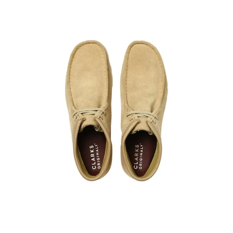 Clarks Wallabee Boots Gtx Suede 'Maple'-2