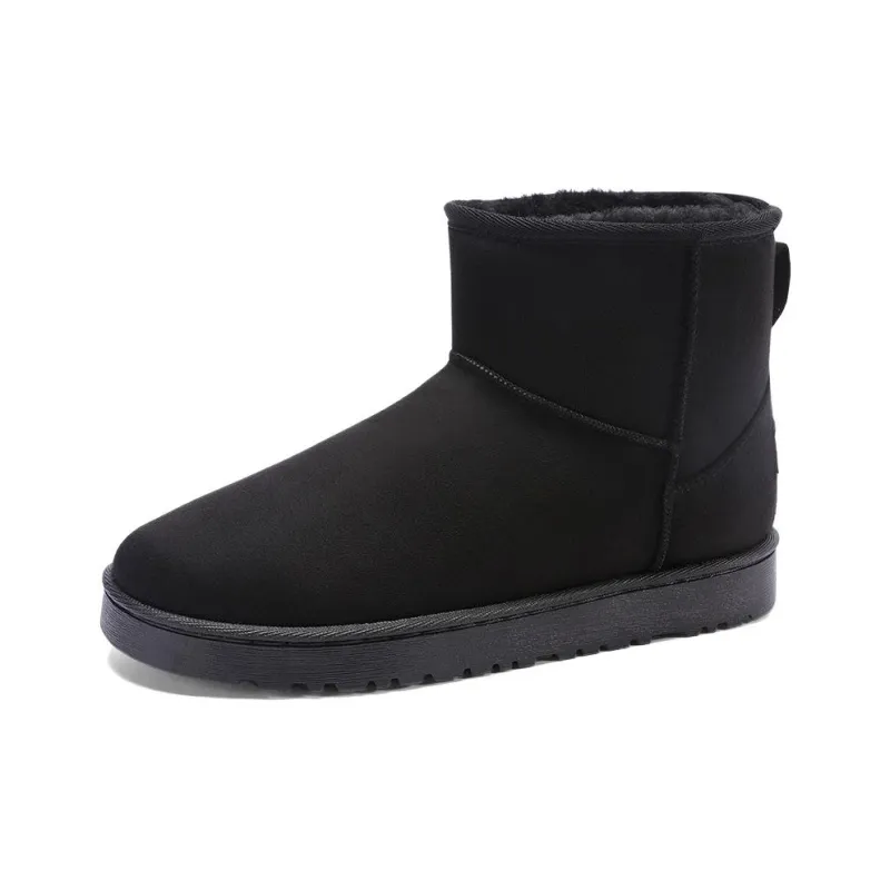 Warrior 14cm Snow Boots Men's Black-1