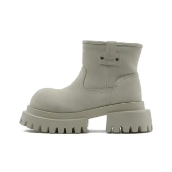 Little Sue Niche Design, Winter Thickened And Fleece Lined, Petite Insulated Shoes Ankle Boots Women's