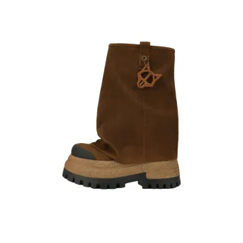 Naked Wolfe Disturb Ankle Boots 9cm Women's Brown