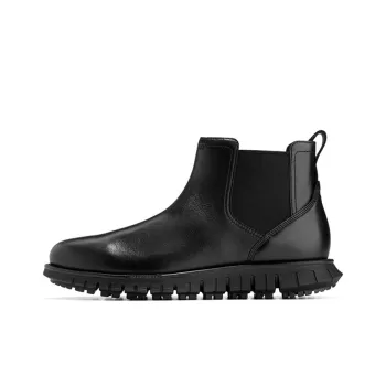 COLE HAAN Short Chelsea Boots Men's Black