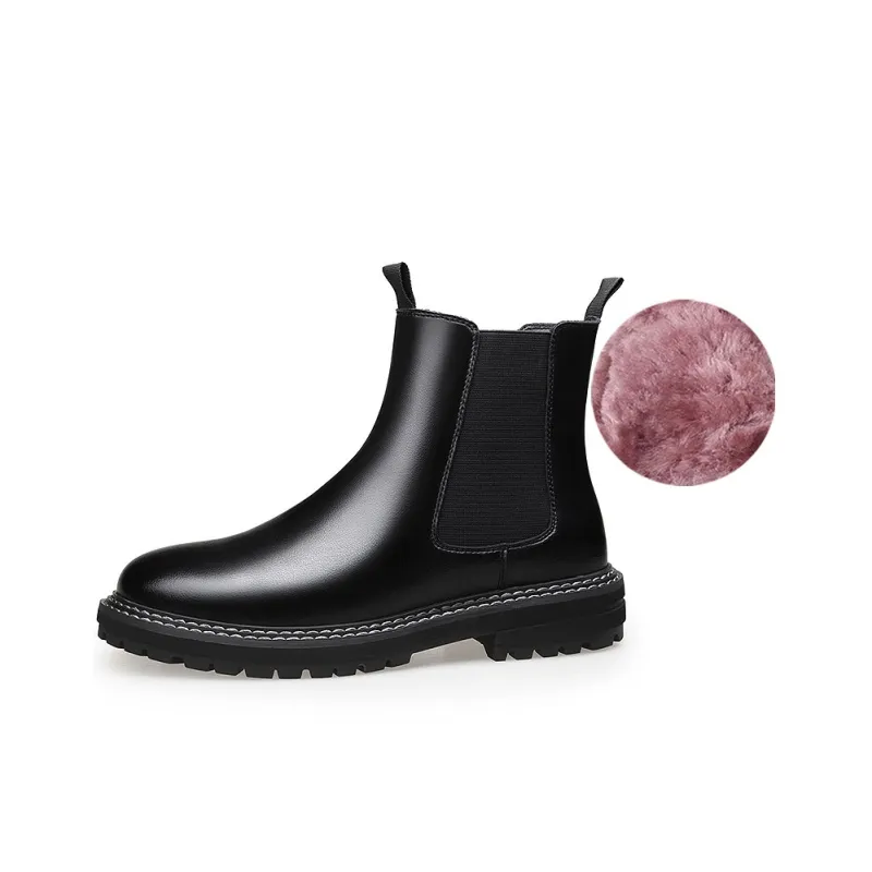 Cachiotti KAQIAODI Knee High Chelsea Boots Men's Black-10