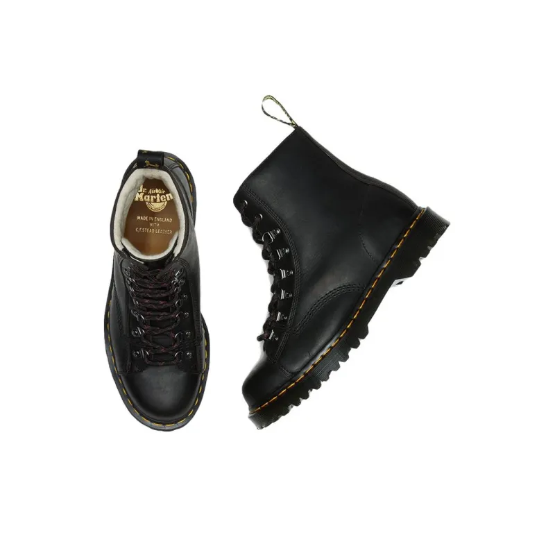 Dr. Martens Barton Made In England Classic Oil Leather Boots 'Black'-3