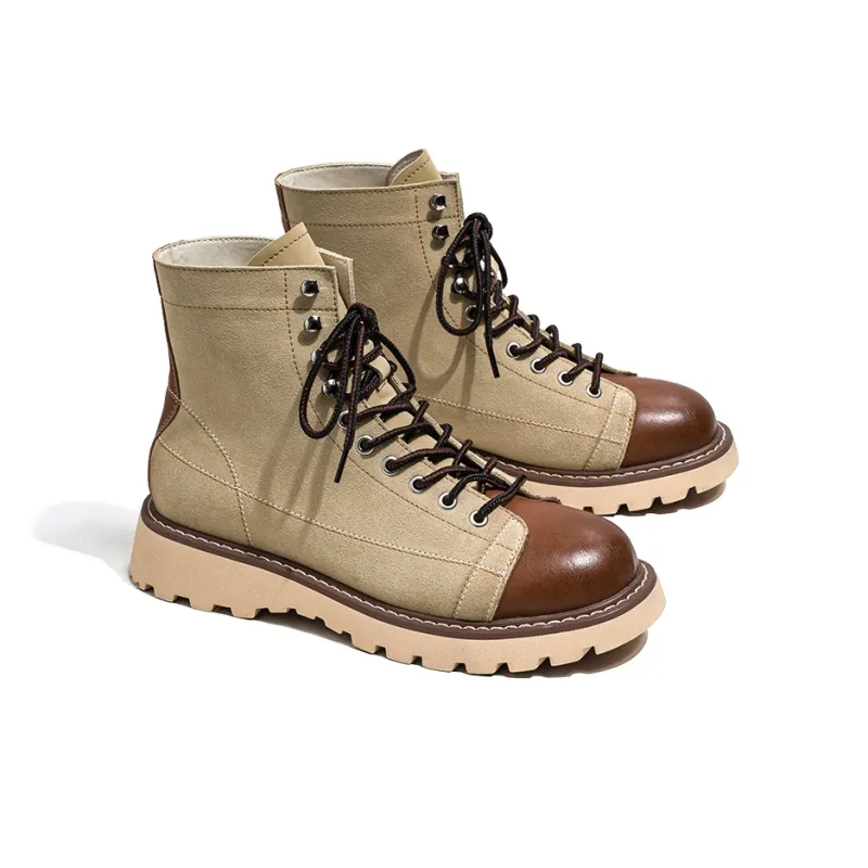 WEISHIBANGWEI Warm Crew Outdoor Boots Men's-9