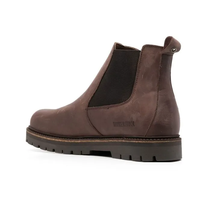 Birkenstock Stalon Natural Leather Nubuck 'Mocca'-2