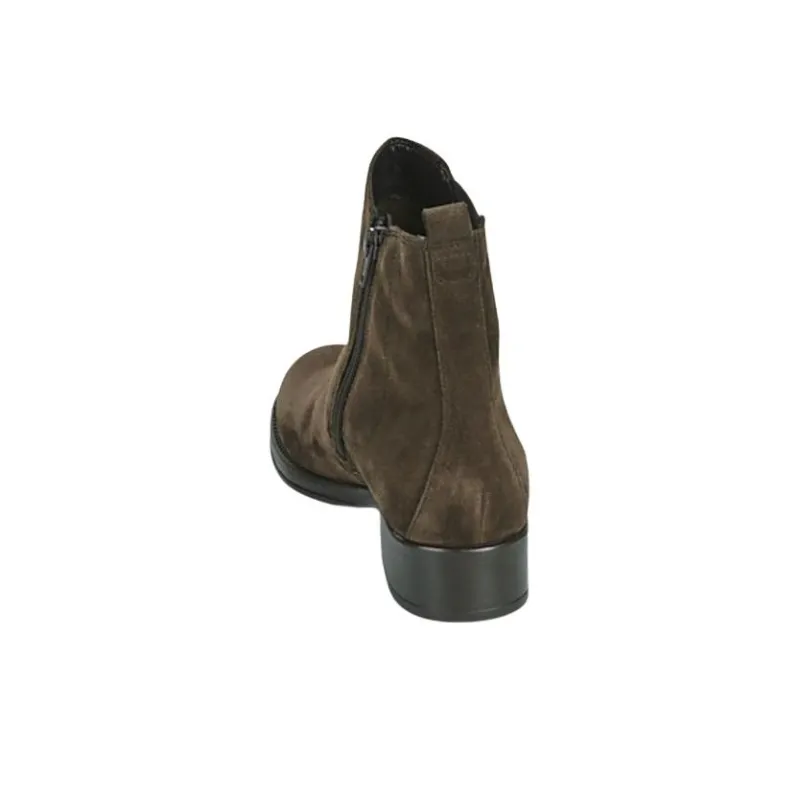 Gabor Ankle Boots 4cm Women's Brown-3