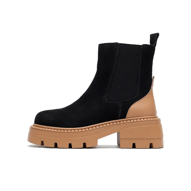 RED DRAGONFLY Short Chelsea Boots 6CM-7