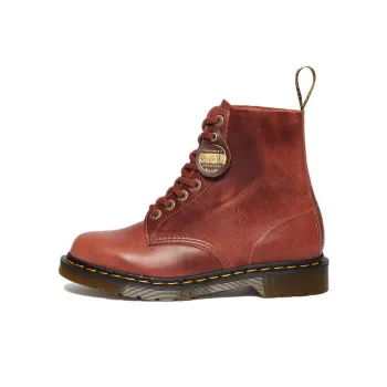 Dr.Martens 1460 Pascal Made In England Denver Leather Lace Up Boots 'Brown'