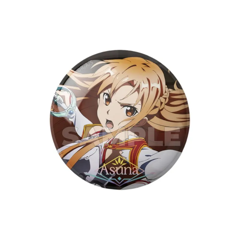 Xhdm Reclining Pose, Side Profile Smiling Pose, Asuna Round Badges-2