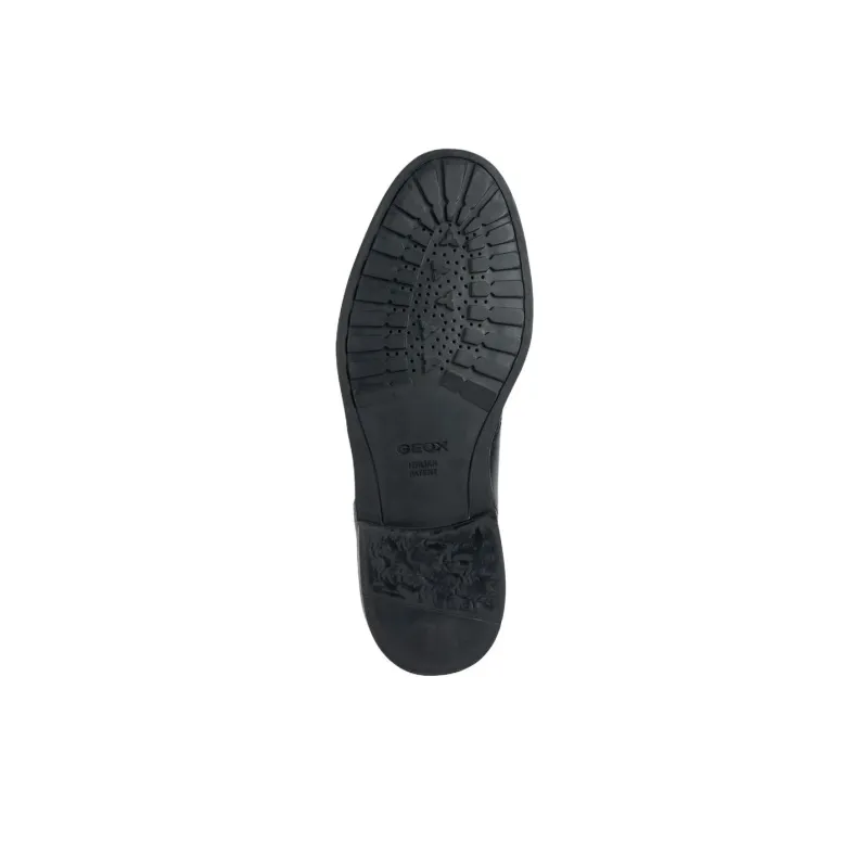 GEOX Tiberio Short Chelsea Boots Men's Black-5