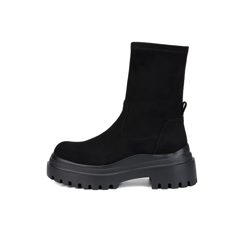 ST&SAT Ankle Boots 7cm Women's Black-0