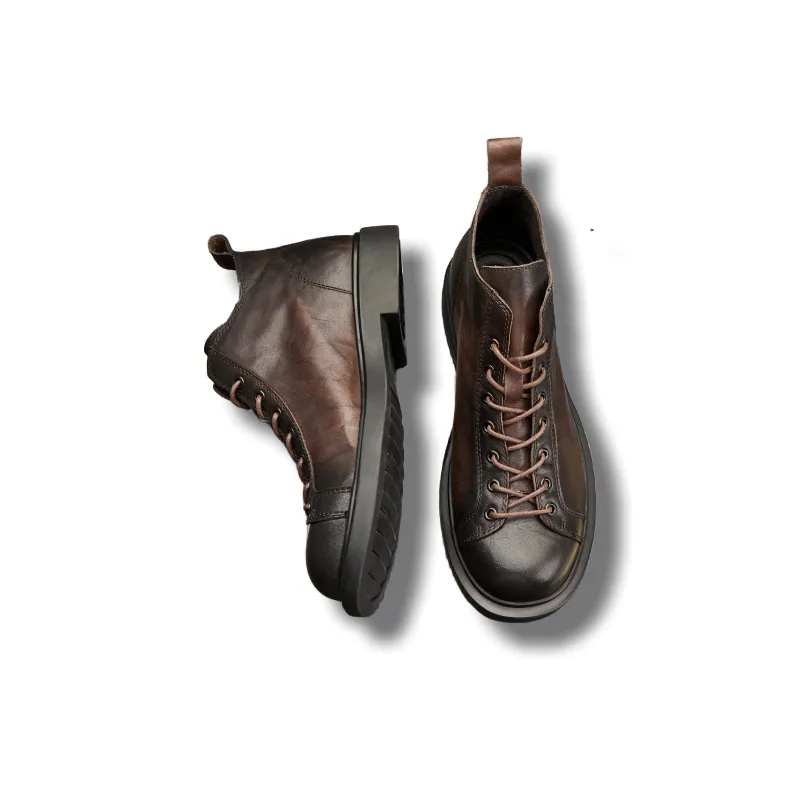 Brounvanm Ankle Boots 3cm Men's-18