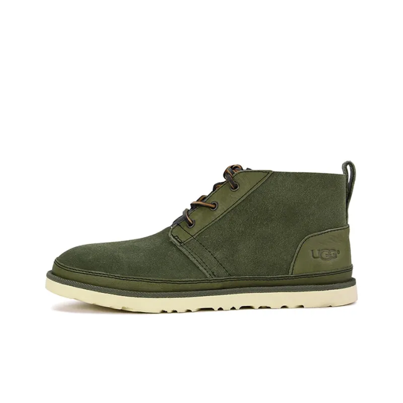 UGG Neumel Unlined Leather Boot 'Moss Green'-0
