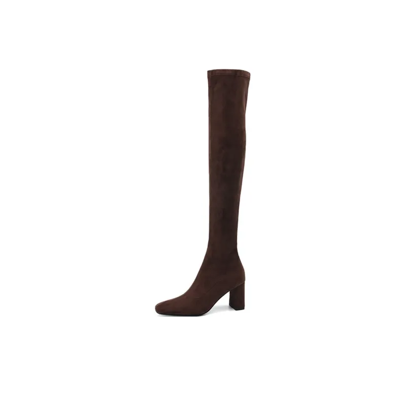 Devanro Over-the-knee Boots 7.5cm Women's-5