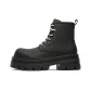 Black Fleece-Lined