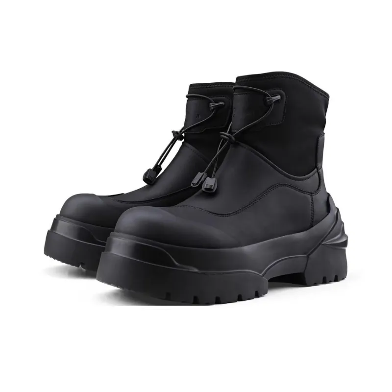Year By Year Ankle Boots Unisex Black-6
