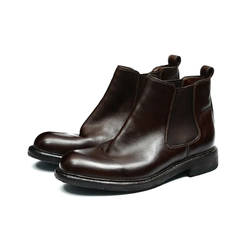 ASTON M.JAZZ Short Chelsea Boots Men's-10