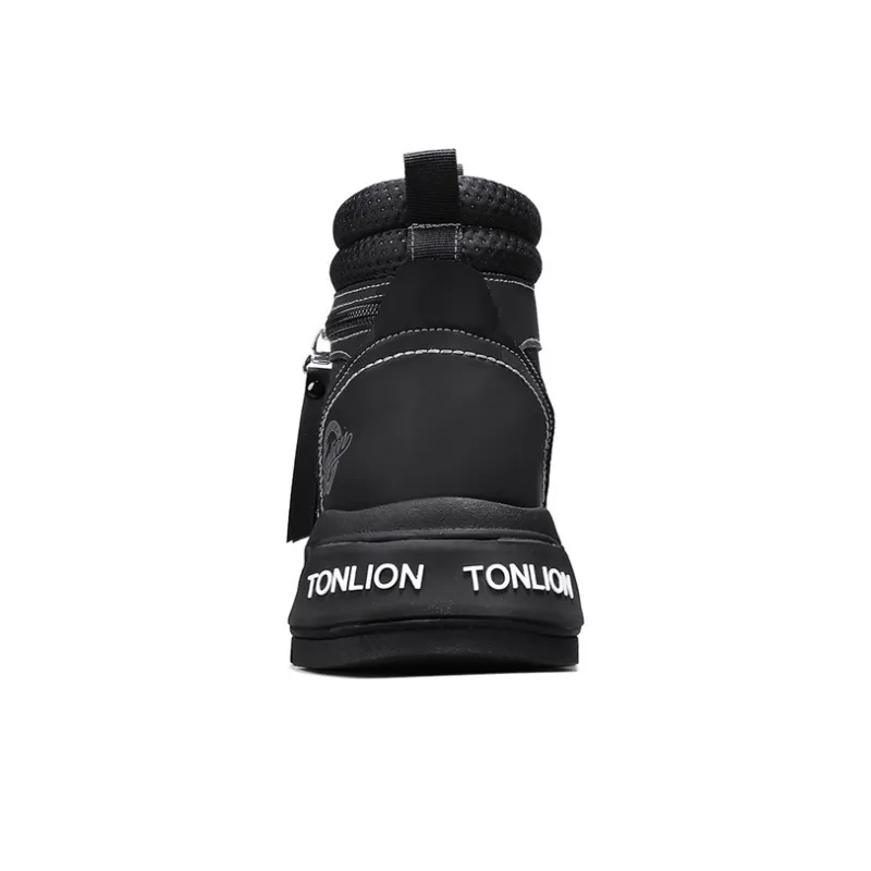 Tonlion Short Martin Boot Men's Black-4
