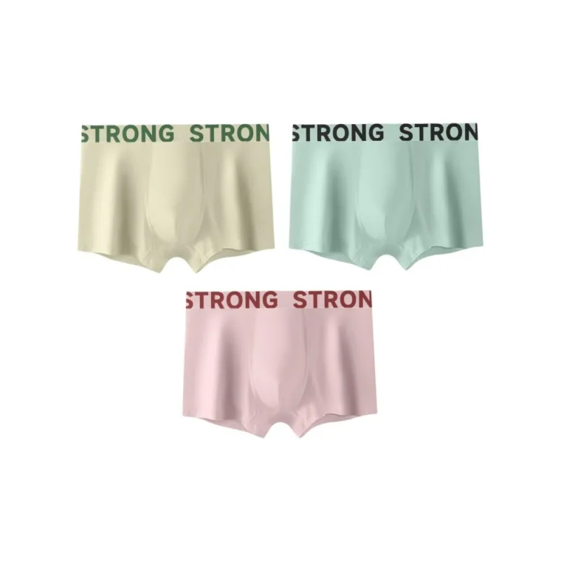 Qiao Ni Tong Underpants Men's 3 Pack-3