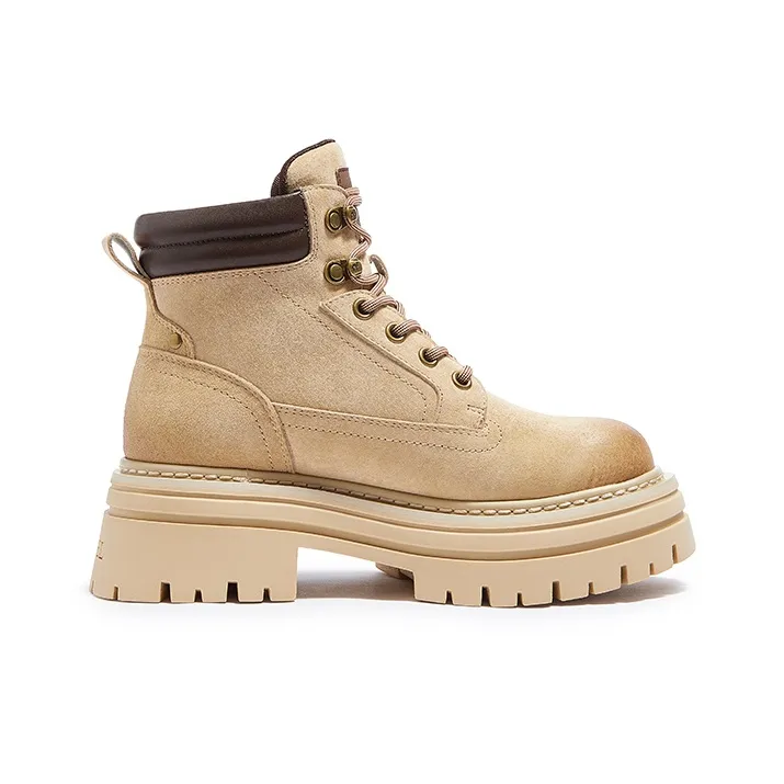 CAMEL Short Martin Boot 6cm Women's-7