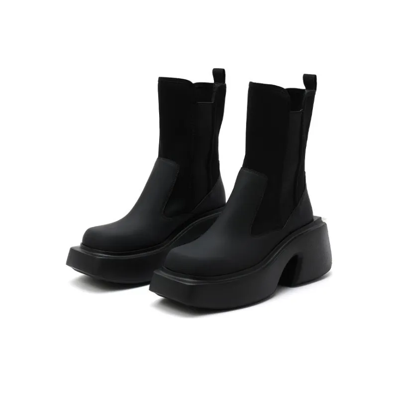 DAPHNE LAB Candy Series Short Chelsea Boots Women's-2