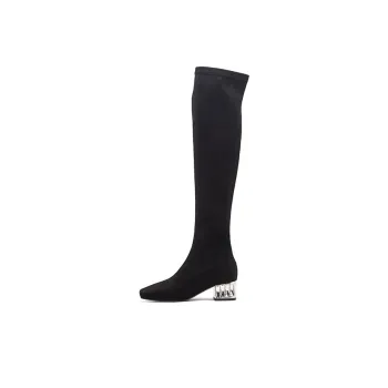 Coup De Foudre Over the knee Boots 4.5cm Women's Black
