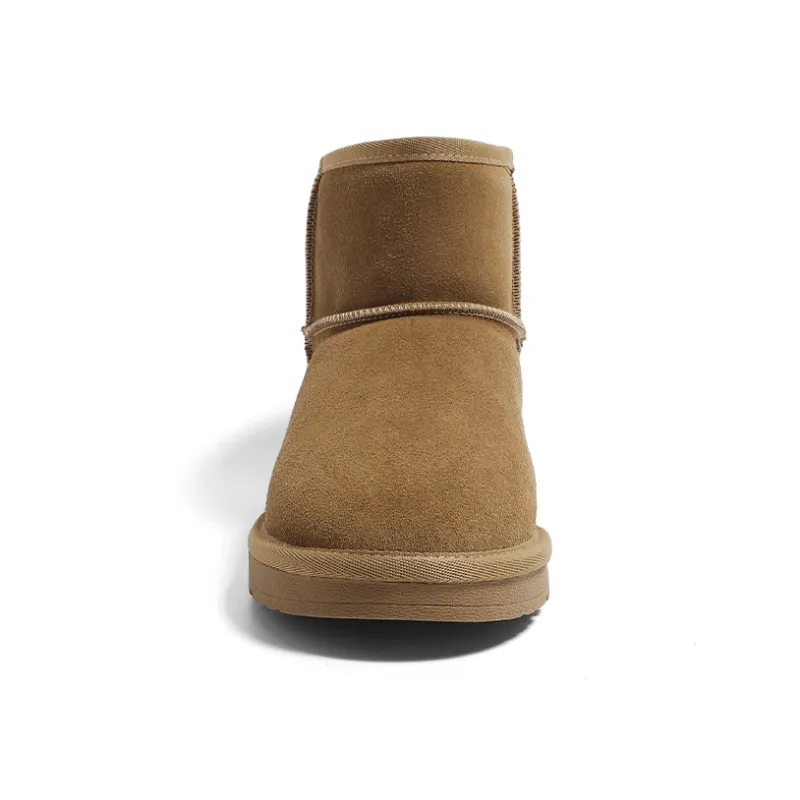 HUANQIU Short Snow Boots Unisex-2