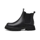 AX52793-3 Black Single Layer Shoes