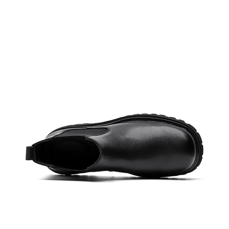 GZZ Chelsea Boots Men Black-5