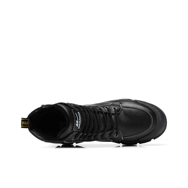 Warrior Short Martin Boot Men's Black-4