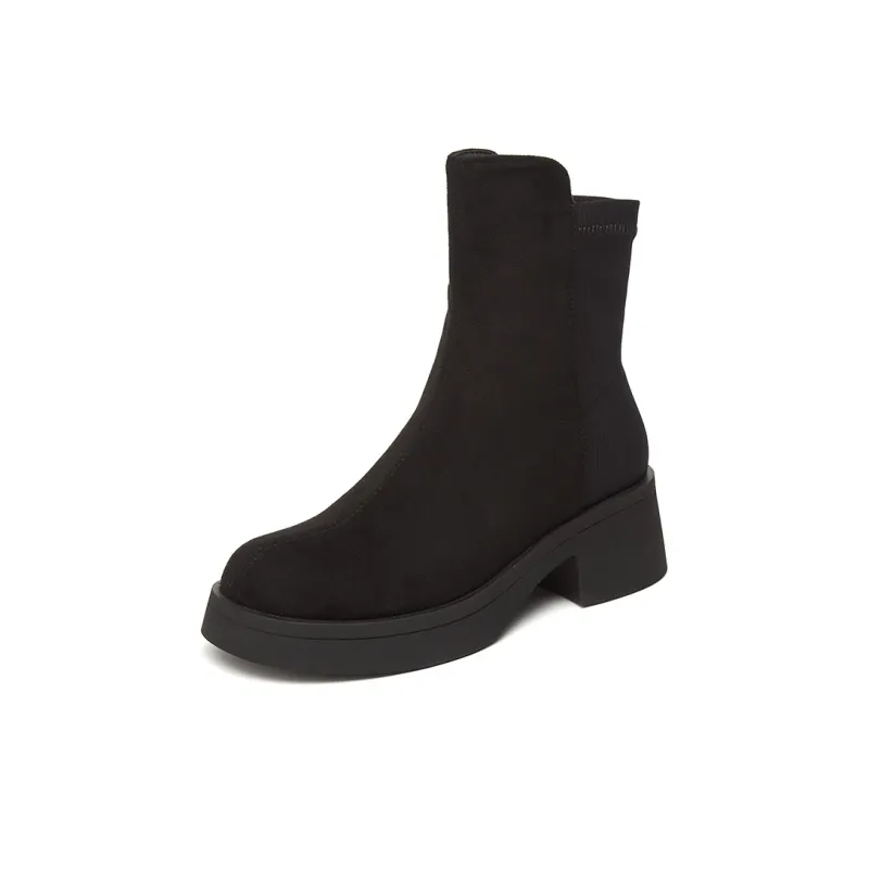 DAPHNE Ankle Boots Women's White-1