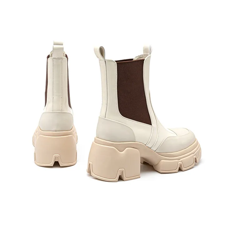 MOONIIEE Crew Chelsea Boots Women's-2