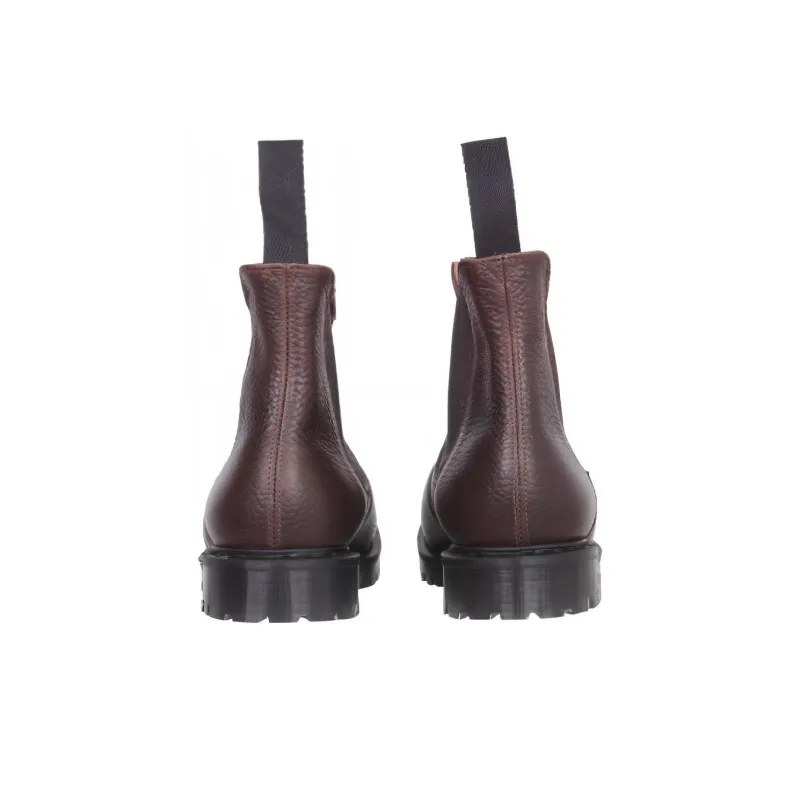 SOLOVAIR x YMC Chelsea Boots 3cm Men's Brown-3