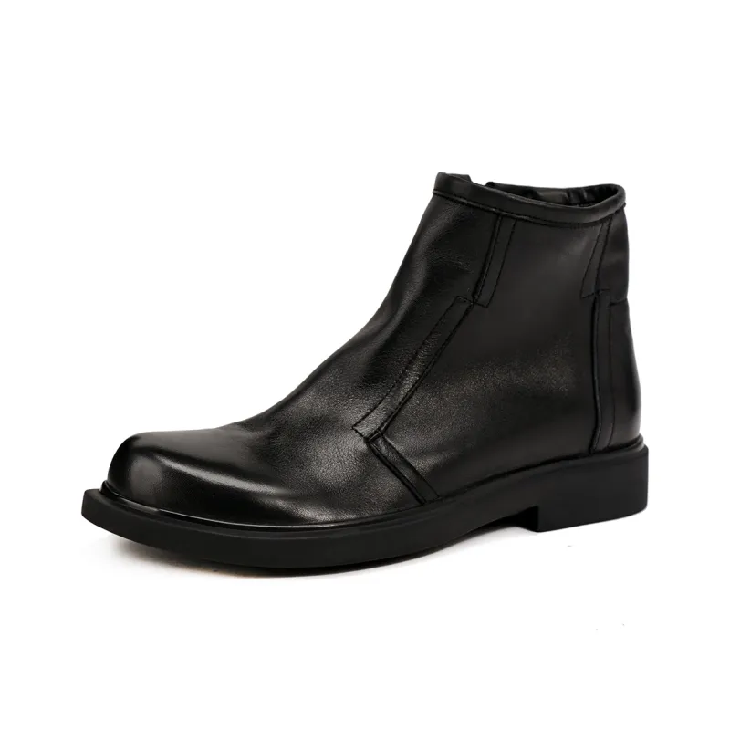Voguhomme Ankle Boots Men's Black-0