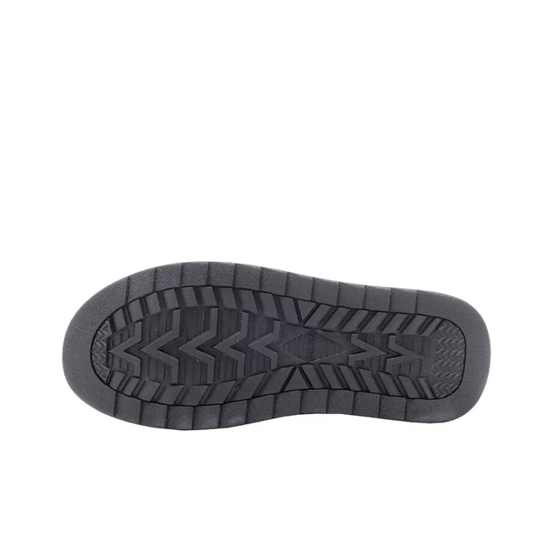 Warrior Fleece Lined Cotton Blend Warm Short Snow Boots Women's Black-4
