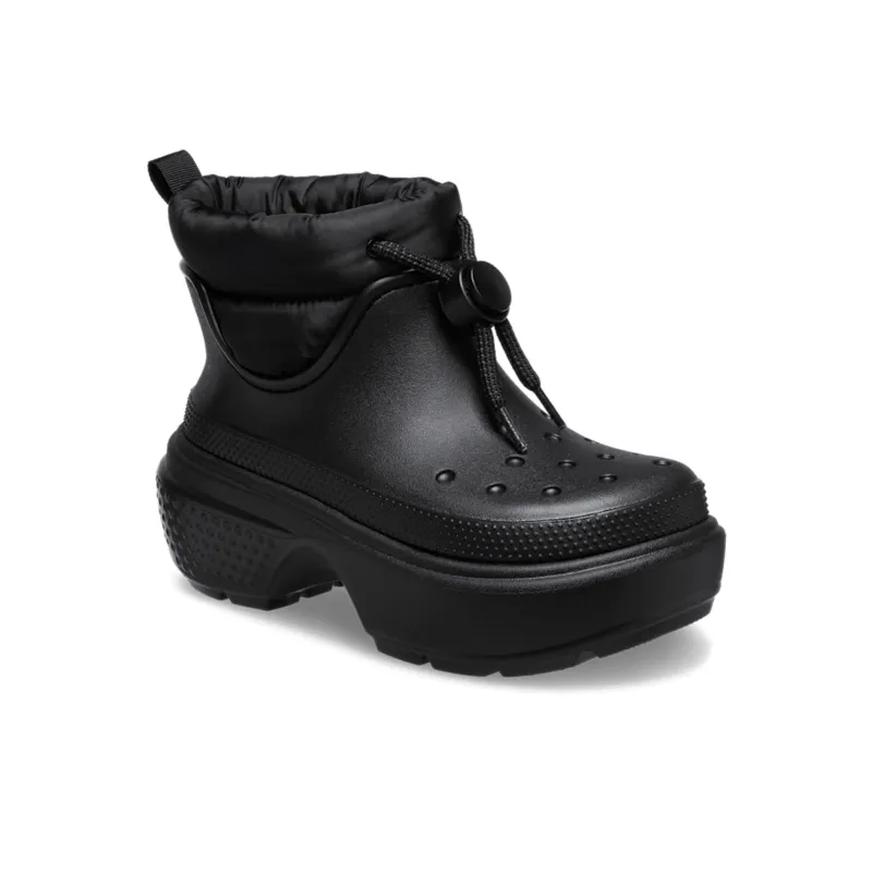 Crocs STOMP PUFF BOOT Ankle Boots Unisex Black-1