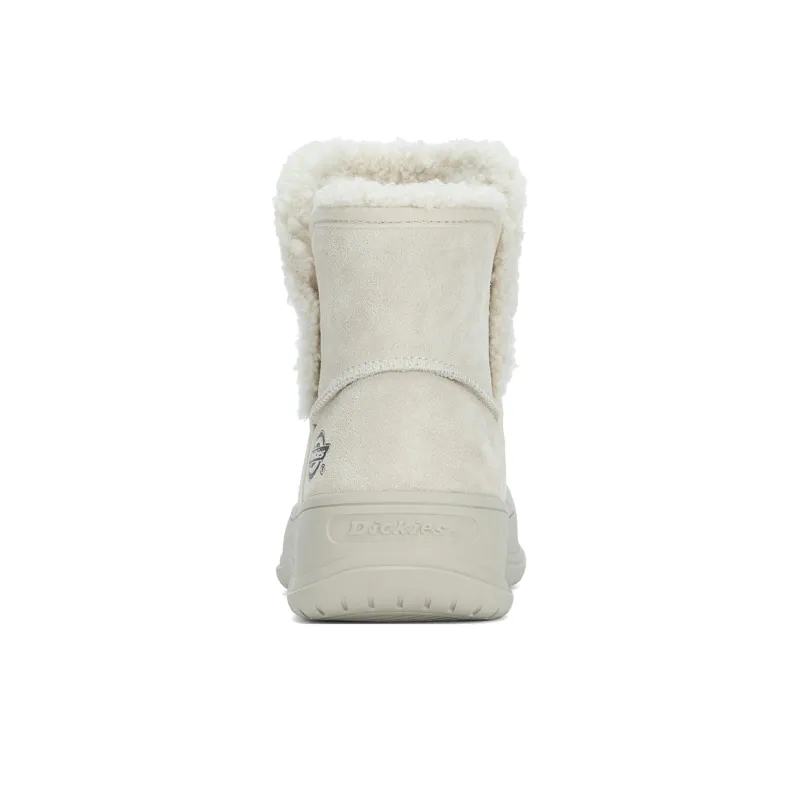 Dickies Warm Short Snow Boots Women's Beige-3