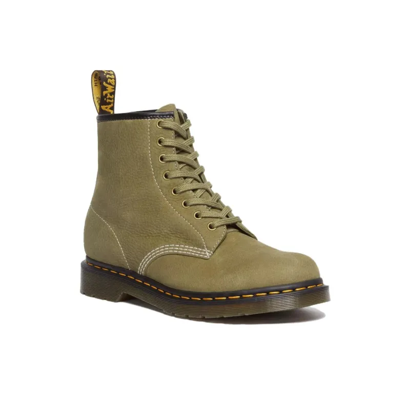 Dr.Martens Short Martin Boot Unisex Green-1