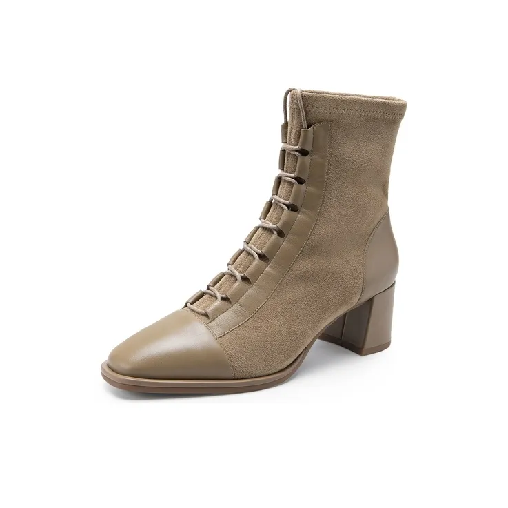 NATURSUN Cloudy Soft Raccoon Collection Ankle Boots 5.5cm Women's-2